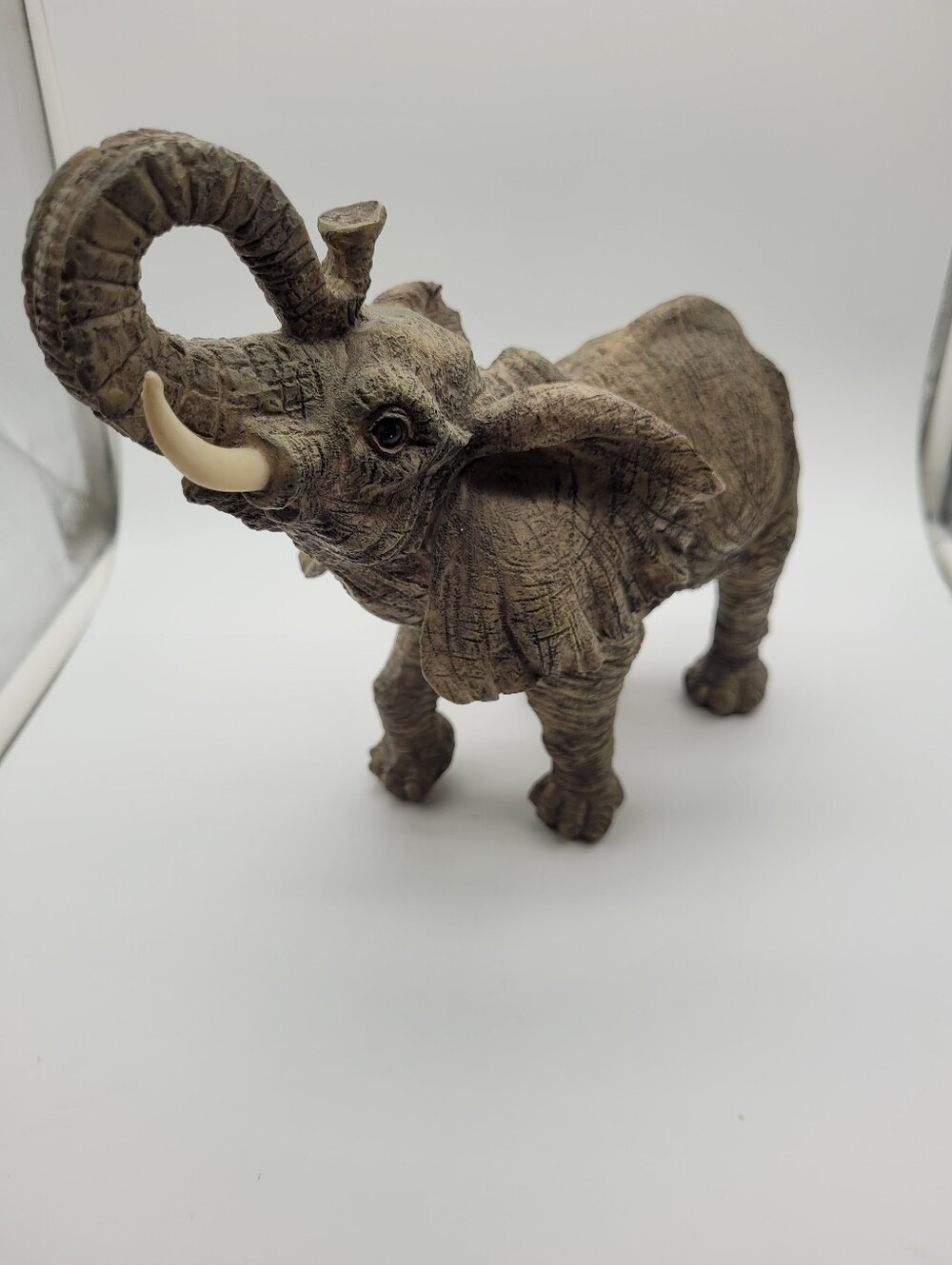 Feng Shui Lucky Elephant Figurine with Raised Trunk – Wealth & Protection Decor